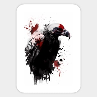 California Condor Painting Sticker